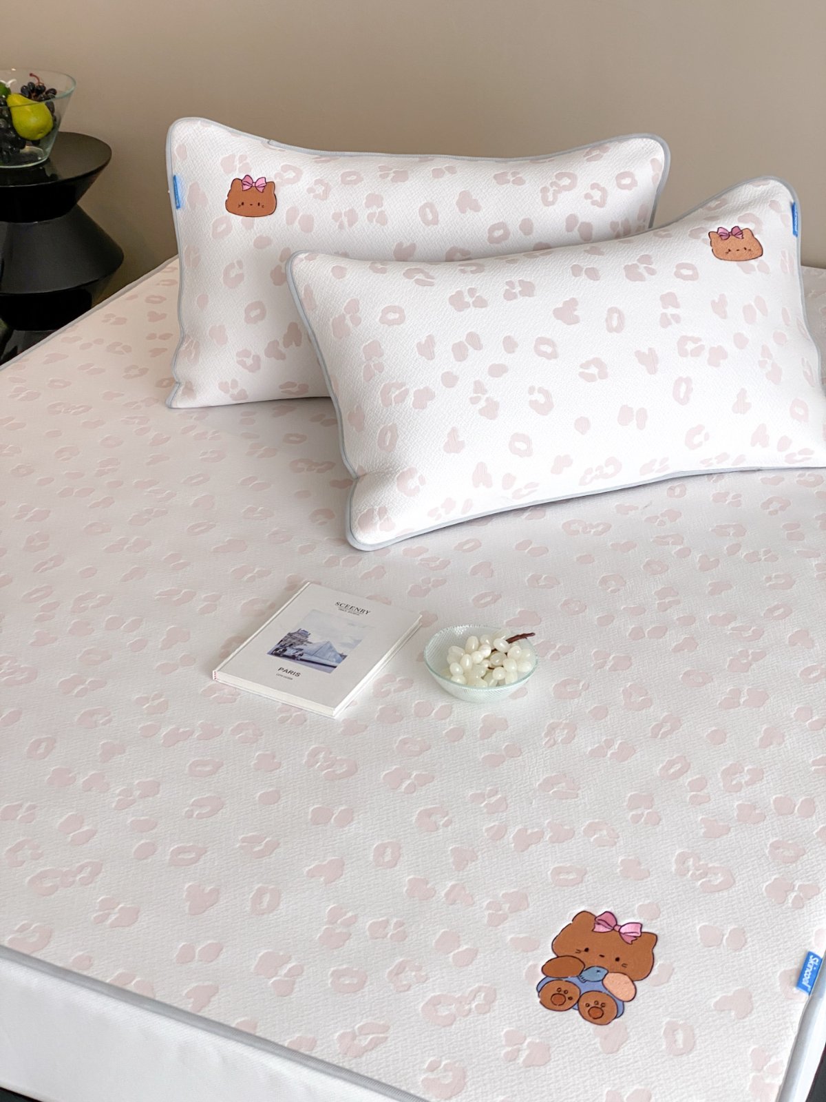 Summer Mat Fitted Sheet 3-Piece Set, Polyethylene Blend Mat Fabric - [Size/Color] / SKU KDBG120000