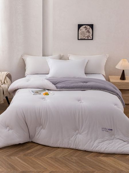 Milk-Cap Cooling Quilt, Long-Staple Cotton Fabric